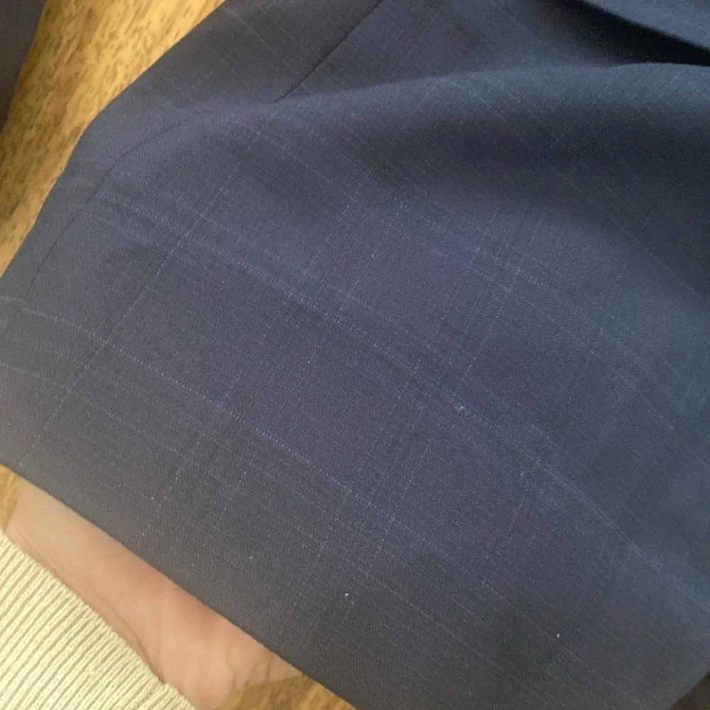 Zara Men’s NWT navy blue stretch suit jacket